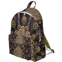 Peacock Feathers Wheel Plumage The Plain Backpack by Ket1n9
