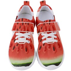 Seamless Background With Watermelon Slices Women s Velcro Strap Shoes by Ket1n9