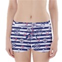 Seamless Marine Pattern Boyleg Bikini Wrap Bottoms View1
