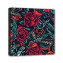 Vintage Flash Tattoos Designs Seamless Pattern Mini Canvas 6  x 6  (Stretched) View1