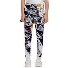 You Wanna Know The Real Me? Kids  Skirted Pants