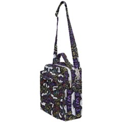 Time Nonlinear Curved Undirected Crossbody Day Bag