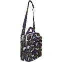 Time Nonlinear Curved Undirected Crossbody Day Bag View2
