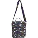 Time Nonlinear Curved Undirected Crossbody Day Bag View3