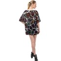 Mental Human Experience Mindset Oversized Chiffon Top View2