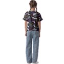 Time Nonlinear Curved Undirected Kids  Cuff Sleeve Scrunch Bottom T-Shirt View2
