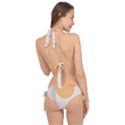 Lines Boho Poster Contemporary Tie It Up Bikini Set View2