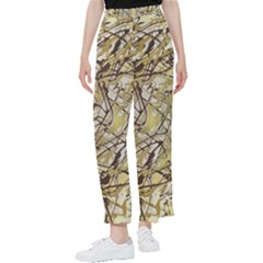 Marble Texture Pattern Seamless Women s Pants 