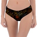 Circuits Circuit Board Orange Technology Reversible Classic Bikini Bottoms View1