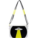Ufo Flying Saucer Extraterrestrial Double Gusset Crossbody Bag View1