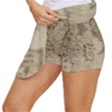 Retro Vintage Gray Map Middle Earth Women s Skort View2