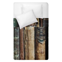Assorted Color Books Old Macro Duvet Cover Double Side (single Size)