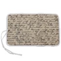 Close Up Photo Of Black Text Old Handwriting Leave Old Script Pen Storage Case (M) View1