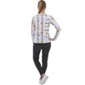 Doodles Border Letter Ornament Women s Long Sleeve Raglan T-Shirt View2