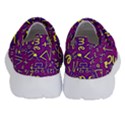 Background Doodles Math Kids  Velcro No Lace Shoes View4