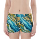 Painting Liquid Water Boyleg Bikini Wrap Bottoms View1
