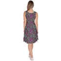 Dark Purple Green 2 Female Egg Male Sperm Fertilization Knee Length Skater Dress With Pockets View4