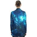 Blue Space Open Front Pocket Cardigan View2