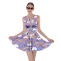 Cute French Bulldog Amethyst Donuts Rainbow Skater Dress View1