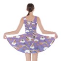 Cute French Bulldog Amethyst Donuts Rainbow Skater Dress View2