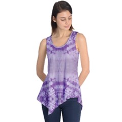 Purple Tie Dye Tunic Top by CoolDesigns