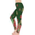 Xmas Trees Green Leggings  View3