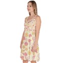 Colorful Kawaii Pattern with Cute Cakes Knee Length Skater Dress With Pockets View2