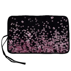 Black & Pink Blossom Night Pen Storage Case by CoolDesigns