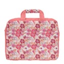 Pink Flower Floral Art 13  Shoulder Laptop Bag  View4