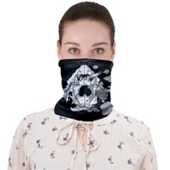 Skulls Smoker Gray & Black Face Covering Bandana (adult) by CoolDesigns