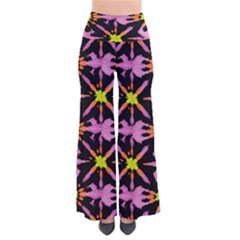 Purple & Orange Tie Dye Palazzo Pants