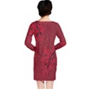 Vintage Dragon Red Chinese Luck Pattern Long Sleeve Nightdress View2
