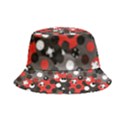 Retro Red Circles Polka Dot Double-Side-Wear Reversible Bucket Hat View1