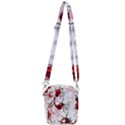 Ladybugs Pattern Texture Watercolor Shoulder Strap Belt Bag View3