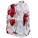 Ladybugs Pattern Texture Watercolor Classic Backpack View1