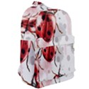 Ladybugs Pattern Texture Watercolor Classic Backpack View2