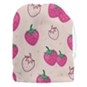 Seamless Strawberry Fruit Pattern Background Drawstring Pouch (3XL) View1