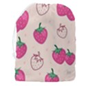 Seamless Strawberry Fruit Pattern Background Drawstring Pouch (3XL) View2