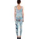 Crane Pattern Bird Animal Nature One Piece Catsuit View2