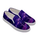 Forest Night Sky Clouds Mystical Women s Canvas Slip Ons View3