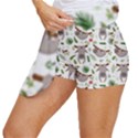 Seamless Pattern With Cute Sloths Women s Skort View2
