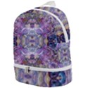 Abstract Pebbles IV Zip Bottom Backpack View1