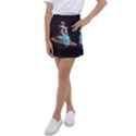 Stuck On Saturn Astronaut Planet Space Kids  Tennis Skirt View1