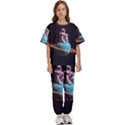 Stuck On Saturn Astronaut Planet Space Kids  T-Shirt and Pants Sports Set View1