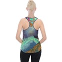 Psychedelic Universe Color Moon Planet Space Piece Up Tank Top View2