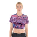 Sea Beach Water Sunset Ocean Cotton Crop Top View1