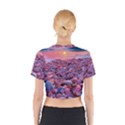 Sea Beach Water Sunset Ocean Cotton Crop Top View2