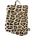 Leopard Print Flap Top Backpack View1