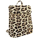 Leopard Print Flap Top Backpack View2