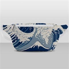 Japanese Wave Pattern Waist Bag 